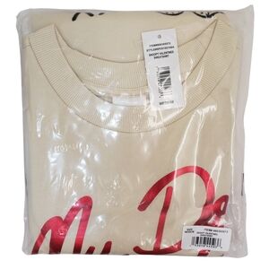 Character Snoopy Valentine's Day Crew Neck Sweatshirt "My Dog is my Valentine"